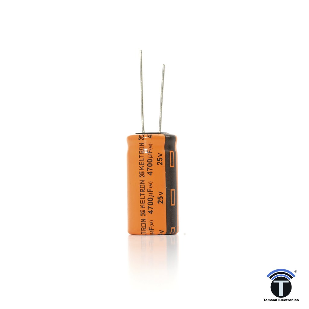 KELTRON 4700 uF/25 V Radial Electrolytic Capacitor KELTRON 4700 uF/25 V Radial Electrolytic Capacitor